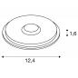 Preview: SLV 1008001 BIG PLOT LED Modul Edelstahl 316L 3000K