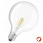 Preview: Osram LED Retrofit GLOBE 125 E27 Filament Lampe 4W 2700K wie 40W warmweiß