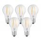 Preview: 5er PACK Osram LED Leuchtmittel E27 Filament 6,5W warmweiss wie 60W 806 Lumen