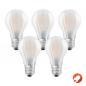 Preview: 5er PACK Osram E27 LED Leuchtmittel Matt Filament 6,5W wie 60W warmweißes Licht