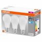 Preview: 3er Pack OSRAM LED BASE E27 Glühlampe matt wie 60W neutralweiß HeatSink