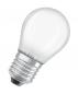 Preview: 2er Set OSRAM Matte E27 LED Tropfen Lampen 4W Ersatz für 40 Watt warmweißes Licht blendreduziert