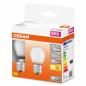 Preview: 2er Set OSRAM Matte E27 LED Tropfen Lampen 4W Ersatz für 40 Watt warmweißes Licht blendreduziert