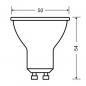 Preview: OSRAM GU 10 Value PAR16 LED Reflektor 36° 4,5W wie 50W warmweiß 2700K - schmaler Lichtkegel