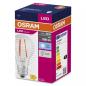 Preview: OSRAM E27 LED Filament Lampe VALUE CLASSIC 6,5W wie 60W 4000K universalweißes Licht in Birnenform
