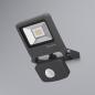 Preview: LEDVANCE Endura Flood Sensor LED 10W LED Fluter IP44 in anthrazit 3000K - warmweiße Außenbeleuchtung