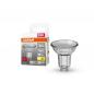 Preview: OSRAM GU10 STAR PAR16 LED Strahler 120° Winkel 4,3W wie 30W Reflektorlampe mit warmweißem Licht