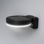 Preview: LEDVANCE ENDURA STYLE Solar Wandleuchte Circle Modern schwarz mit Sensor