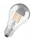 Preview: OSRAM E27 LED Lampe STAR RETROFIT Filament Mirror silver 6,5W wie 50W warmweiß