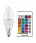 Preview: OSRAM E14 LED Kerzenleuchtmittel Fernbedienung Farbwechsel dimmbar 4,9W wie 40W warmweiß