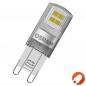 Preview: OSRAM LED PIN G9 Stiftsockel 1,9W wie 20W warmweißes Licht