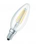 Preview: OSRAM E14 LED Kerzen Lampe STAR FILAMENT klar 4W wie 40W warmweißes Licht
