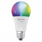 Preview: LEDVANCE SMART+ WiFi Classic E27 Leuchtmittel RGBW Farbwechsel dimmbar 9,5W wie 75W 2700-6500K