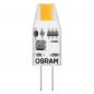 Preview: OSRAM G4 LED MICRO PIN warmweißes Licht 12V Lampe 1W wie 10W sehr sparsam Niedervolt