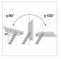 Preview: LEDVANCE LED Flutlichtstrahler - FL AREA ASYM 48x92 72 W 3000 K BK- mit linsenbasierender asymmetrischer Leuchtdichteverteilung