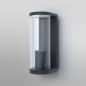 Preview: TUBULAR Außenwandleuchte Anthrazit Alu klarer röhrenförmiger Glaszylinder von LEDVANCE