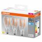 Preview: 3er Pack OSRAM LED BASE Filament E27 Glühlampe 11W wie 100W neutralweißes Licht