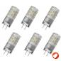 Preview: 6er Pack OSRAM Superstar LED GY6.35 Stift dimmbar 4,5W wie 35W warmweiß 827