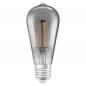 Preview: LEDVANCE Vintage Edison WiFi E27 LED Filament Glühlampe extra warmweiß 6W wie 44W