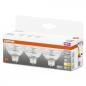 Preview: 3er Pack OSRAM GU5.3 LED Star MR 16 Strahler 6,5W=50W 36°-Abstrahlwinkel 2700K warmweißes Licht 12V