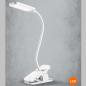 Preview: LEDVANCE LED Klemmleuchte Panan Clip Square 5,2W in Weiß mit Akku