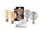 Preview: 2er Pack OSRAM E27 LED VINTAGE Glühlampe in EDISON Globe 95 GOLD dimmbar 6,5W wie 55W extra warmweißes gemütliches Licht