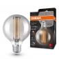 Preview: Nur noch angezeigter Bestand verfügbar: OSRAM LED VINTAGE E27 Glühlampe Globe 80 SMOKE dimmbar 11W wie 42W extra warmweißes gemütliches Licht