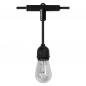 Preview: 7,5m LEDVANCE Smart+ WiFi Outdoor Lichterkette Stringlight mit 12 LED-Lampen mit warmweißem oder buntem Licht