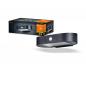 Preview: LEDVANCE Wandleuchte Endura Style Oval S Wall Solar & Sensor in Schwarz aus Aluminium 3000K