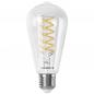 Preview: LEDVANCE E27 SMART+ WiFi LED Filament Edison Lampe klar dimmbar 8W wie 60W 2700-6500K Tunable White