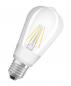 Preview: Aktion: Nur noch angezeigter Bestand verfügbar - Osram LED GLOW DIM LEDISON E27 LED Lampe dimmbar 7W 2700K wie 60W
