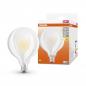 Preview: Osram E27 LED Star GLOBE 95 Lampe MATT 7W wie 60W 2700K dekoratives warmweißes Licht in Kugelform