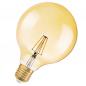 Preview: Osram E27 LED Lampe VINTAGE 1906 GLOBE 51 Filament 7W wie 51W 2400K extra warmweißes Licht