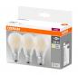 Preview: 3er PACK Osram E27  BASE LED-Leuchtmittel warmweisses Licht mattierte Oberfläche 7W wie 60W