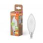 Preview: OSRAM E14 LED Leuchtmittel STAR Classic matt 7,5W wie 60W warmweißes Licht 2700K - Recycled Plastic