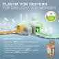 Preview: OSRAM E14 LED Leuchtmittel STAR Classic matt 7,5W wie 60W warmweißes Licht 2700K - Recycled Plastic