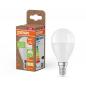 Preview: OSRAM E14 LED Leuchtmittel STAR Classic matt 7,5W wie 60W warmweißes Licht 2700K