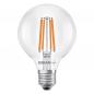 Preview: OSRAM E27 STAR Globe 80 besonders effizientes LED Filament Leuchtmittel 2,2W wie 40W 4000K neutralweißes Licht