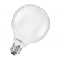 Preview: OSRAM E27 STAR Globe 95 besonders effiziente LED Kugellampe Frosted 5W wie 75W 2700K warmweißes Licht