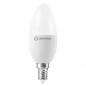 Preview: Ledvance E14 LED Kerzenlampe Classic matt dimmbar 4,9W wie 40W 2700K warmweißes Licht