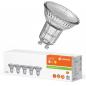 Preview: 5er Pack Ledvance GU10 PAR16 Reflektor 36° 4,5W wie 50W dimmbarer warmweißer Strahler 3000K 90Ra