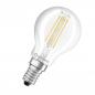Preview: Ledvance E14 LED Tropfenlampe Classic klar 5,5W wie 60W 2700K warmweißes Licht