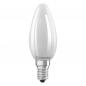 Preview: Ledvance E14 LED Kerzenlampe Classic dimmbar matt 4,8W wie 40W 2700K warmweißes Licht