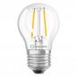 Preview: Ledvance E27 CLASSIC Filament LED Tropfen Lampe dimmbar klar 4,8W wie 40W 2700K warmweiß