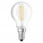 Preview: Ledvance E14 LED Tropfenlampe Classic klar dimmbar 4,8W wie 40W 2700K warmweißes Licht
