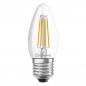 Preview: Ledvance E27 LED Kerzenlampe Classic klar 4,8W wie 40W 2700K warmweißes Licht