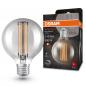 Preview: OSRAM LED VINTAGE E27 Glühlampe Globe 80 Smoke dimmbar 11W wie 42W extra warmweißes gemütliches Licht 1800K