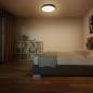 Preview: LEDVANCE Flache LED-Deckenleuchte Orbis Slim Moia 48cm 36W schwarz 20W Warmweißes Licht