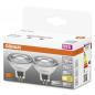 Preview: 2er Pack OSRAM Star GU5.3 LED Star MR 16 Strahler 2,6W=20W 36°-Abstrahlwinkel 2700K warmweißes Licht 12V