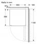Preview: BOSCH  Serie 2 Tischgefrierschrank 85 x 56 cm Weiß